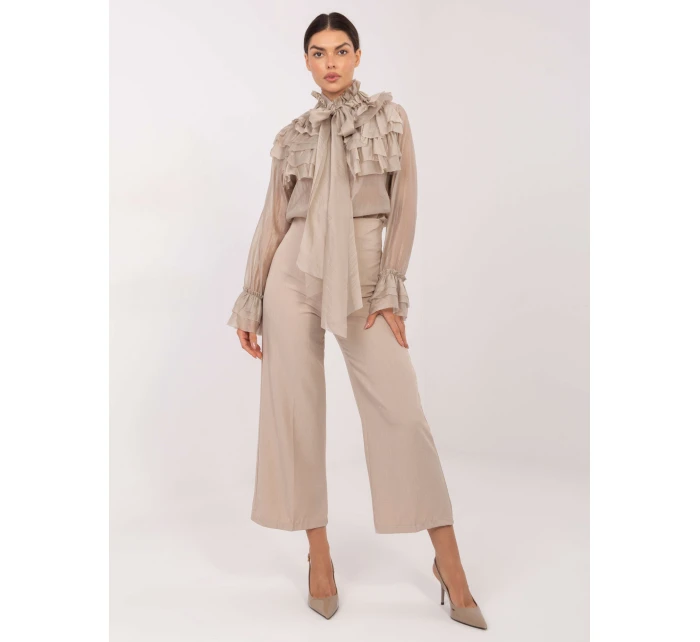 IT košile KS 28882.03 béžová IT košile KS 28882.03 béžová