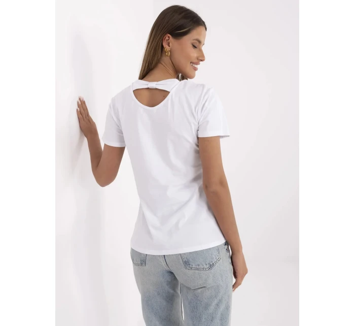 T shirt NM TS model 21049600 biało beżowy - FPrice