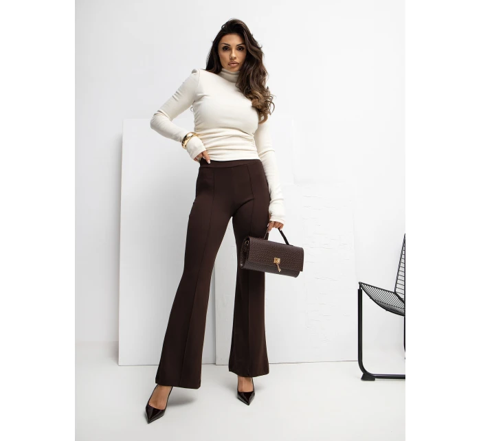 Spodnie dresowe RV DR model 21777665 ciemny brązowy - FPrice Spodnie dresowe RV DR model 21777665 ciemny brązowy - FPrice