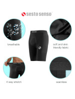 Cyklistické šortky Sesto Senso Thermo CL41 Black