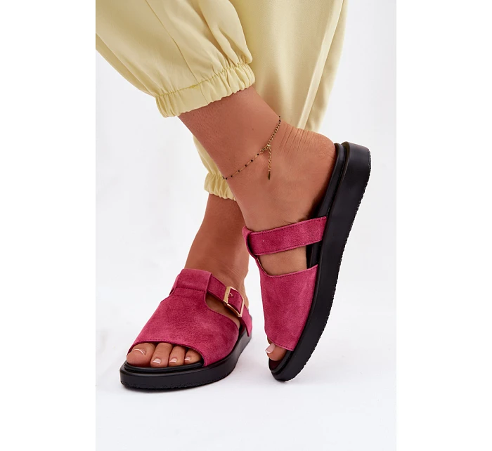 Klapky na platformě model 226521 Step in style