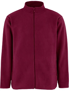 R Těžká fleecová bunda bordeaux model 22461736 - Neutral