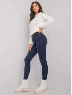 Džíny kalhoty D85035C62220D253 tmavě modré