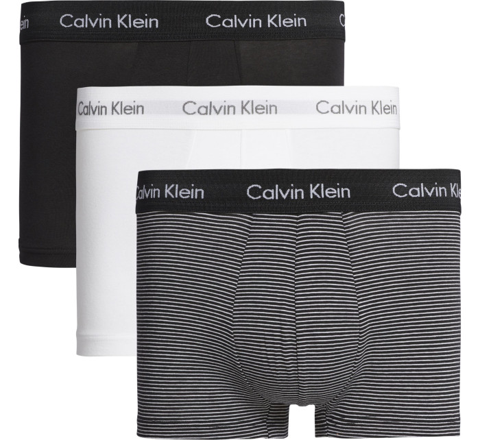 Pánské spodní prádlo 3P LOW RISE TRUNK 0000U2664GIOT - Calvin Klein