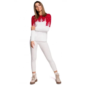 Dámský vánoční svetr model 20779776 - Moe