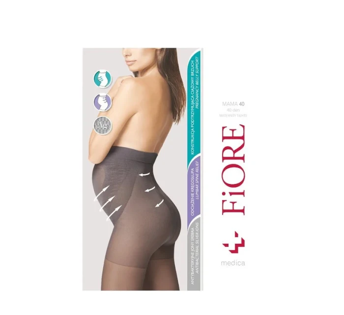 Dámské punčochové kalhoty Fiore Mama M 5209 40 den 2-4 Dámské punčochové kalhoty Fiore Mama M 5209 40 den 2-4