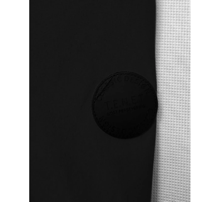 Damska kurtka z łańcuszkiem Goodlookin czarna (KK6021-1)