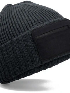 Beechfield B 334R Čepice se zipem Patch 53.334R graphite grey/black