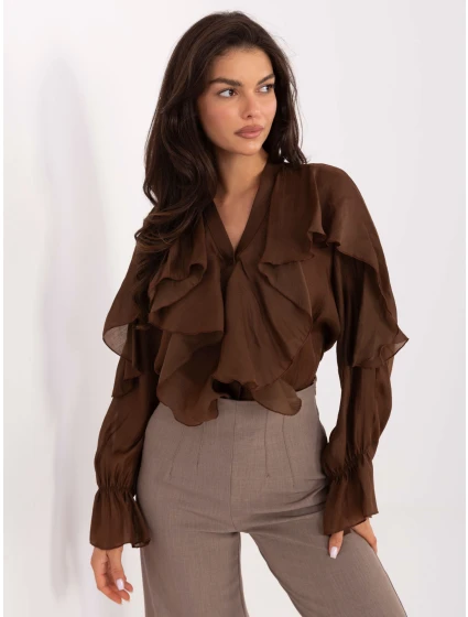 Bluzka MI BZ model 21393083 brązowy - FPrice