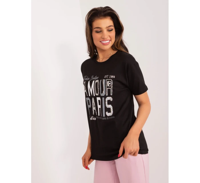 T shirt PM TS model 19525620 czarny - FPrice