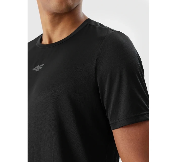 Pánské sportovní triko 4F - černé Pánské sportovní triko 4F - černé