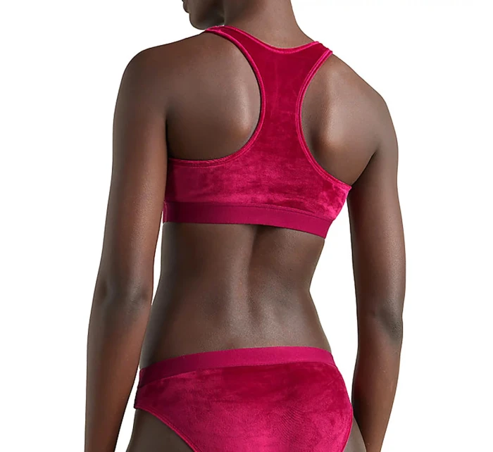 Dámská sportovní podprsenka Velour UW0UW03979-VWU - Tommy Hilfiger Dámská sportovní podprsenka Velour UW0UW03979-VWU - Tommy Hilfiger