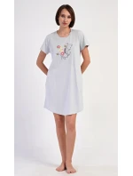 Dámské domácí šaty s krátkým rukávem Amelia