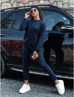 MILIAN dámská tepláková souprava navy blue FashionStreet AY1101