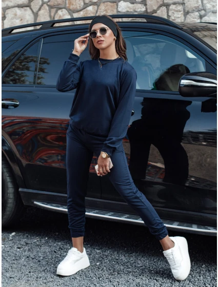MILIAN dámská tepláková souprava navy blue FashionStreet AY1101 MILIAN dámská tepláková souprava navy blue FashionStreet AY1101