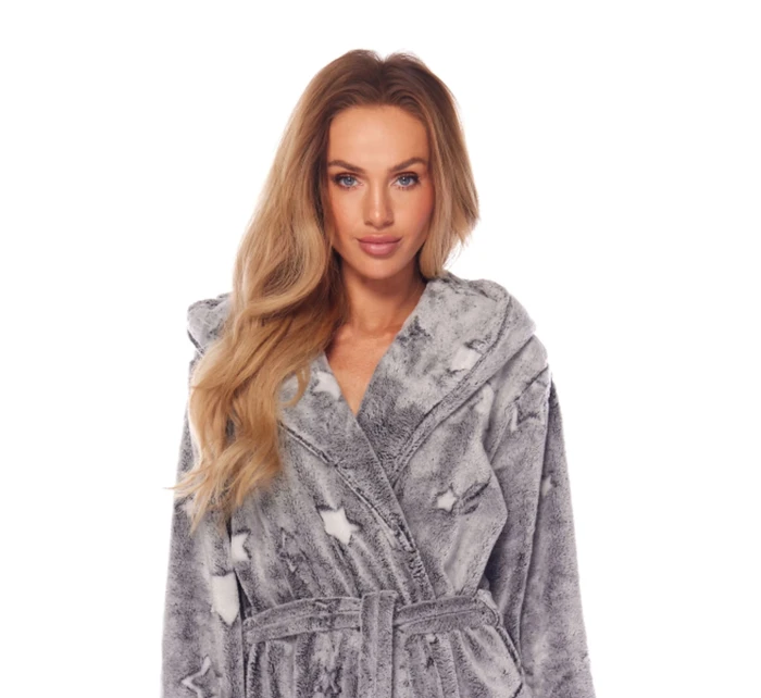 Dámský župan model 20816297 Nela melange - L&L