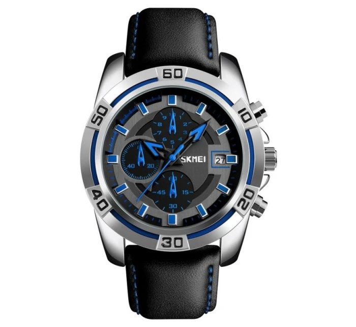 Pánské hodinky Skmei 9156SIBU + BOX Pánské hodinky Skmei 9156SIBU + BOX