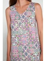 Noční košile s knoflíkovou légou model 19696690 - Vamp