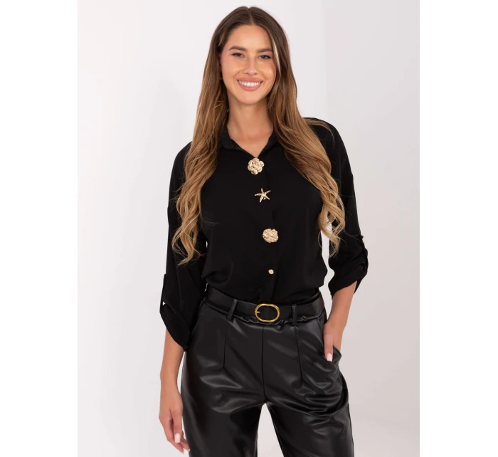 Koszula MI KS model 21421366 czarny - FPrice