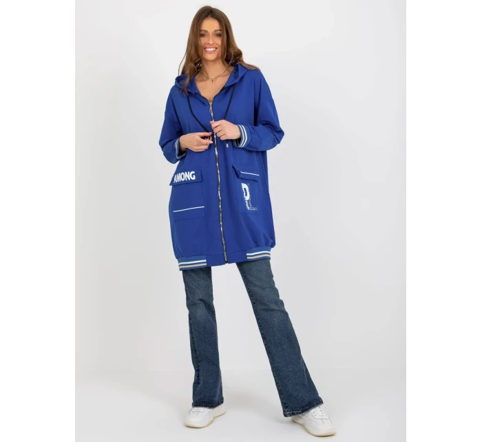 Dámská mikina RV BL 8149.91P tmavě modrá - FPrice