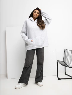 Mikina RV BL A1034.26 světle šedá