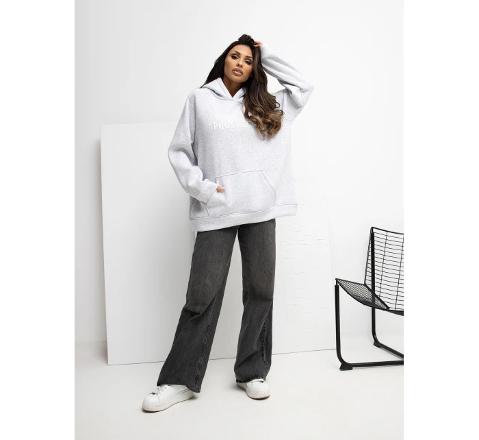 Mikina RV BL A1034.26 světle šedá Mikina RV BL A1034.26 světle šedá