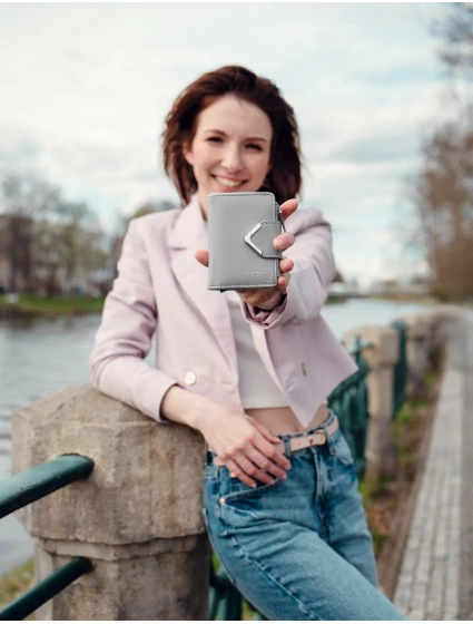 Peněženka model 21278513 Grey - Vuch Peněženka model 21278513 Grey - Vuch