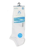Pánské kotníkové ponožky Socks Antibakteriální Bílá - Regina Pánské kotníkové ponožky Socks Antibakteriální Bílá - Regina