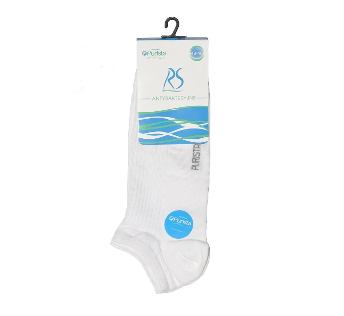 Pánské kotníkové ponožky Socks Antibakteriální Bílá - Regina Pánské kotníkové ponožky Socks Antibakteriální Bílá - Regina