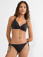 SUMMER SUNSET - Push-up plavkový top s lurex třpytem Triumph