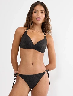 SUMMER SUNSET - Push-up plavkový top s lurex třpytem Triumph