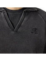 Dámská mikina Polo Neck Sweatshirt šedá model 21493647 KK001 - CHAMPION Dámská mikina Polo Neck Sweatshirt šedá model 21493647 KK001 - CHAMPION