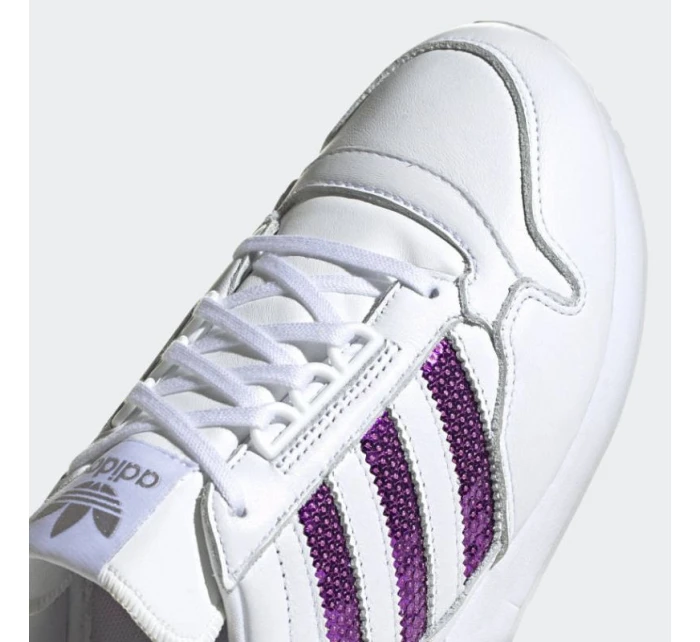 Adidas Originals ZX 500 Cloud White/Shock Purple dámské boty - G55663