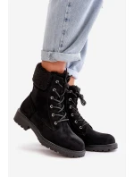 Dámské podšité boty workery na zip černé Mivael Dámské podšité boty workery na zip černé Mivael