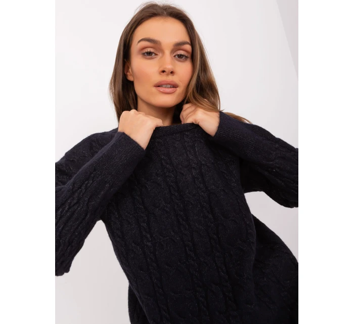 Sweter AT SW model 18884798 czarny - FPrice