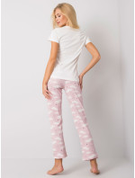 Pyžamo BR PI model 15911481 bílé a růžové - FPrice