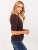 Jumper PM SW B 615.18 tmavě hnědý Jumper PM SW B 615.18 tmavě hnědý