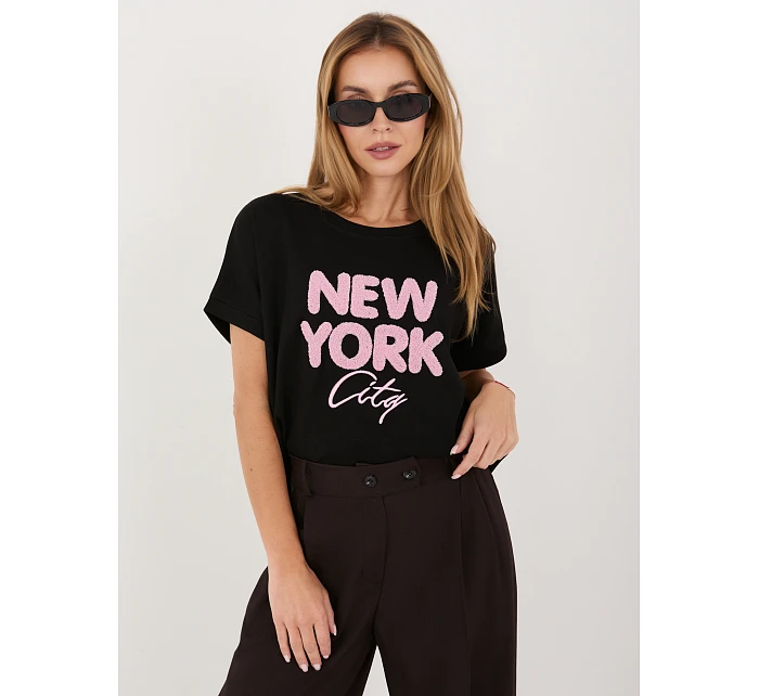 Bluzka RV BZ model 22102608 czarny - FPrice Bluzka RV BZ model 22102608 czarny - FPrice