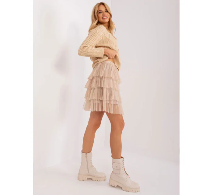 Sukně TW SD BI 0517.84 velbloudí