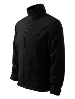 Jacket fleece pánský černá 01 (brand label)