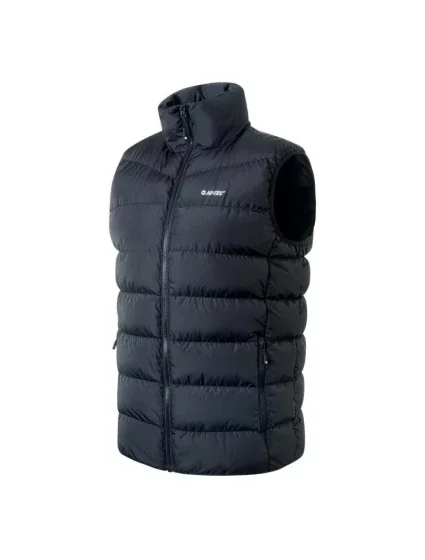 Pánská vesta bez kapuce Sanis Černá - Hi-Tec