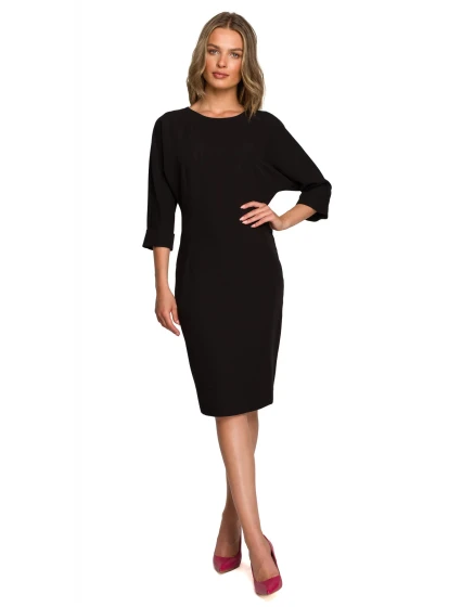 Dámské šaty model 18614636 černá - STYLOVE