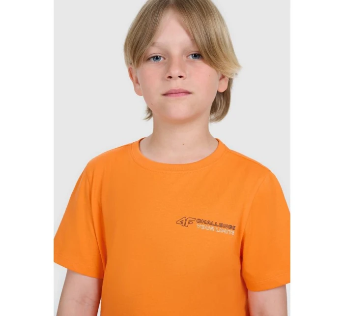 Chlapecké tričko s potiskem 4F 4FJWAW25TTSHM2415-70S Chlapecké tričko s potiskem 4F 4FJWAW25TTSHM2415-70S