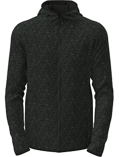 Stedman Lux Knit Fleece Jacket Men Pánská pletená fleecová bunda s kapucí 05.5460 black opal heather