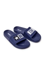 Pánské Nazouváky Big Star model 21547713 Tmavě Modré - Big Star Shoes Pánské Nazouváky Big Star model 21547713 Tmavě Modré - Big Star Shoes