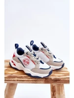 Dětská sportovní obuv Memory Foam System Big Star model 21609091 Bíle - Big Star Shoes Dětská sportovní obuv Memory Foam System Big Star model 21609091 Bíle - Big Star Shoes