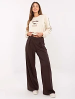 Teplákové kalhoty RV DR A613.69 tmavě hnědé