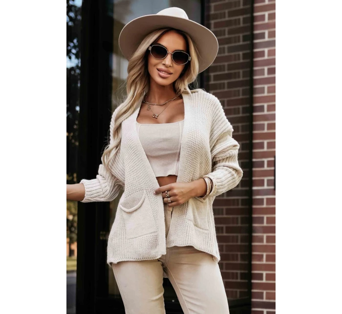 Svetr na zapínání  model 218116 Numoco