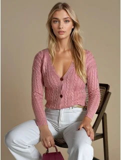 Dámský svetr růžový Dstreet model 21967026 - FashionStreet