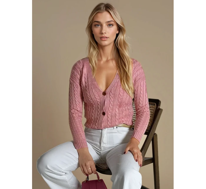 Dámský svetr růžový Dstreet model 21967026 - FashionStreet